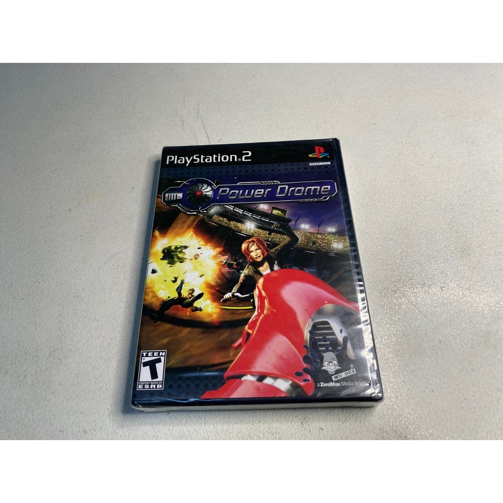 Power Drome PlayStation 2 PS2 2004 Brand New Factory Sealed Racing